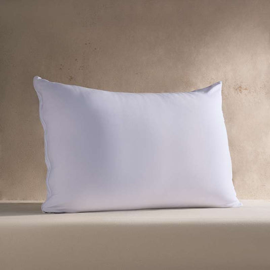Almohada Plumax efecto frío, confort superior para un sueño fresco.